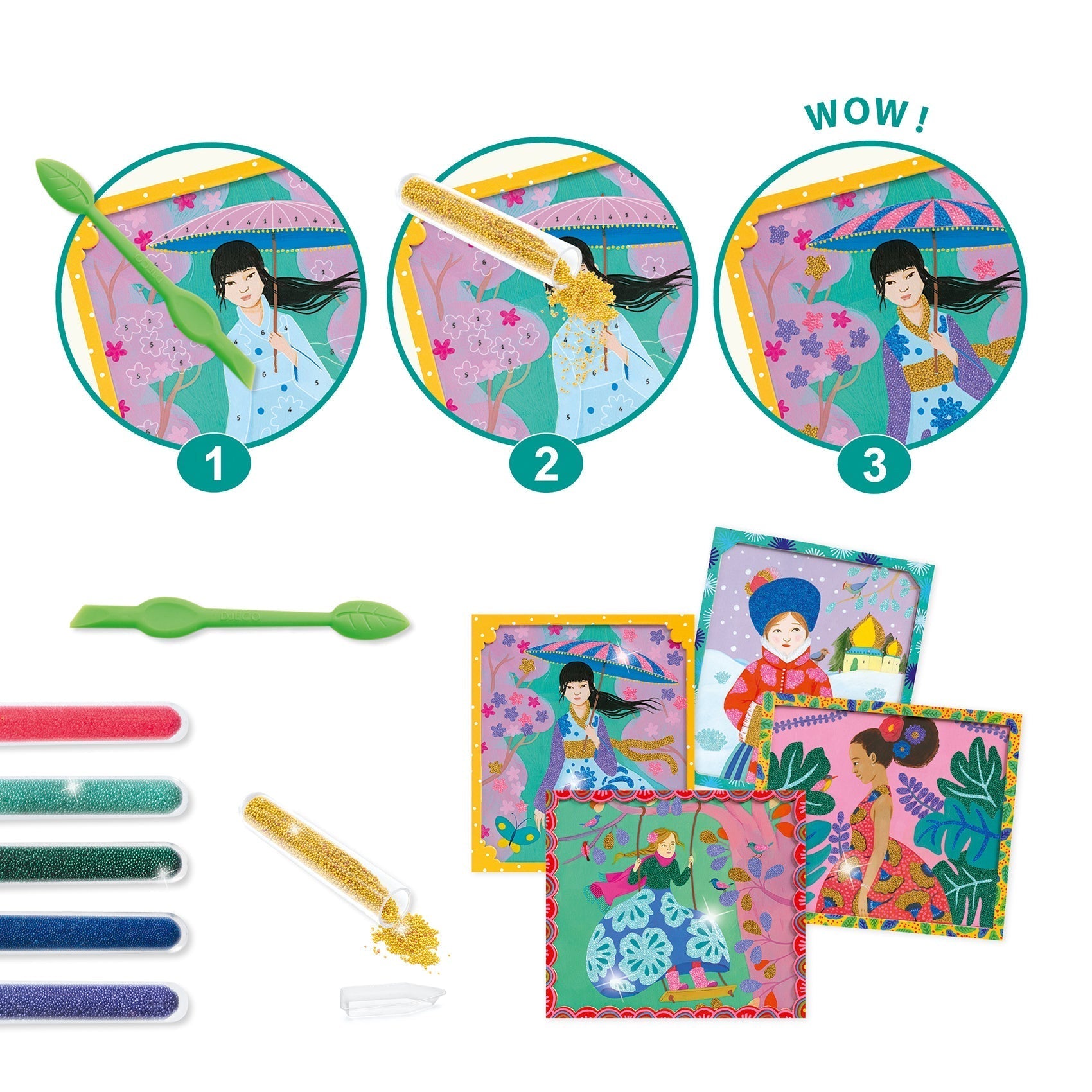 Artistic Beads Autour du monde - DJECO DJ09474 3070900094741