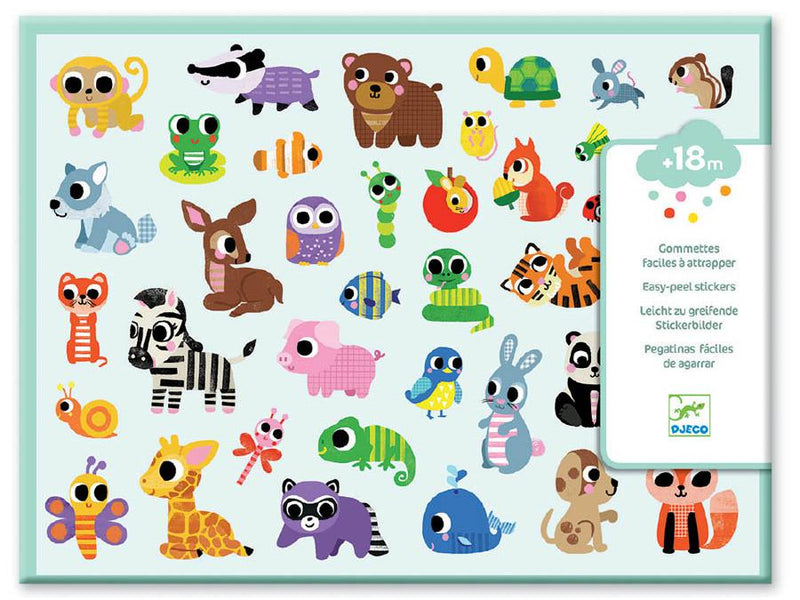 Bébés animaux Grosses Gommettes - Djeco dj09084 3070900090842