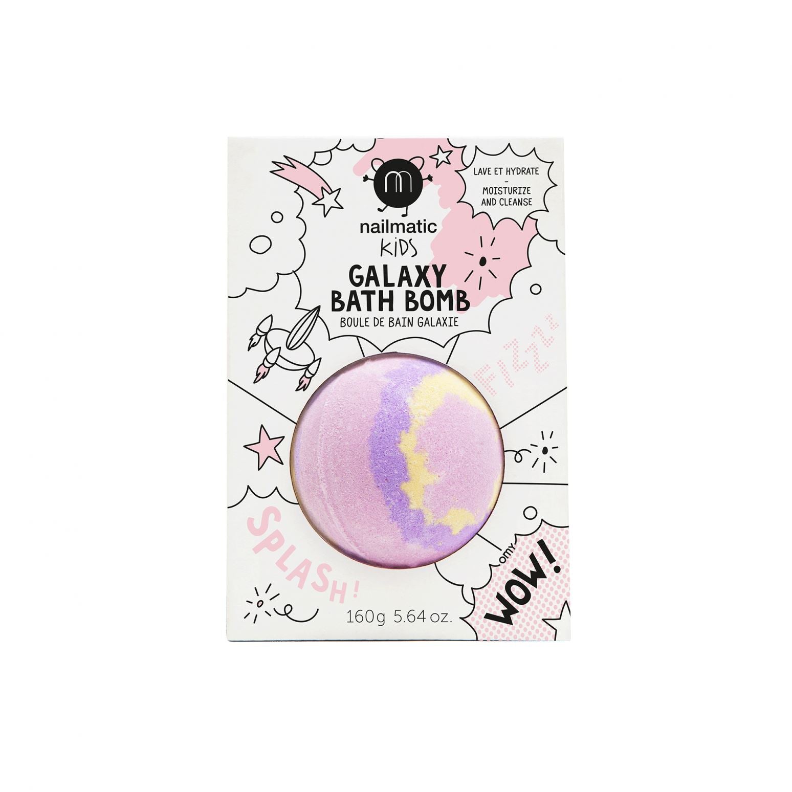 Boule bain supernova rose jaune violet - Nailmatic 701supernovab 3760229897337