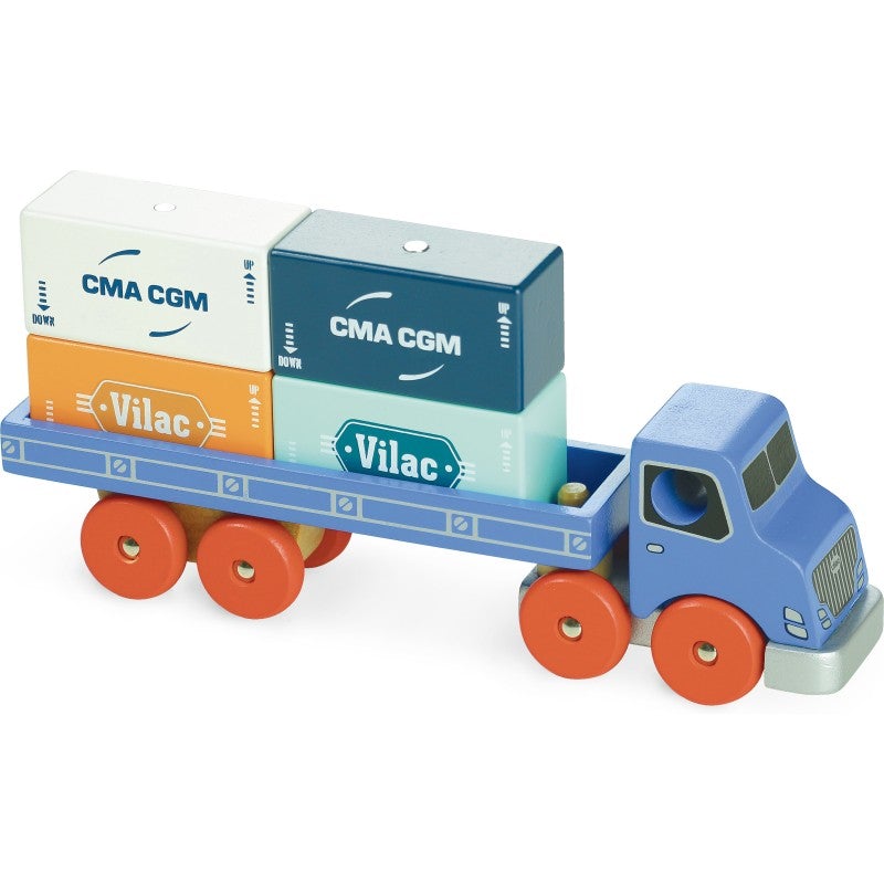 Camion porte conteneur - VILAC 2358 3048700023582