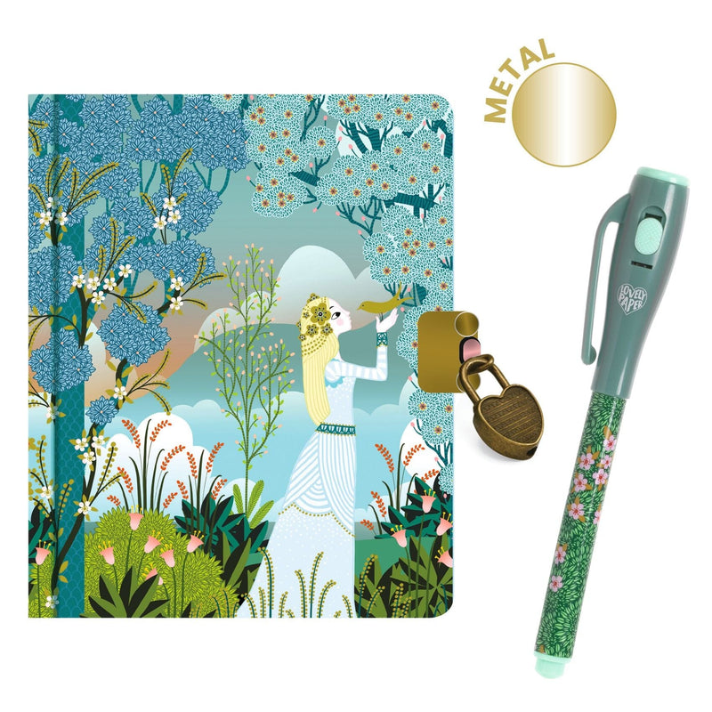 Carnet secret feutre magique Charlotte - Djeco DD03617