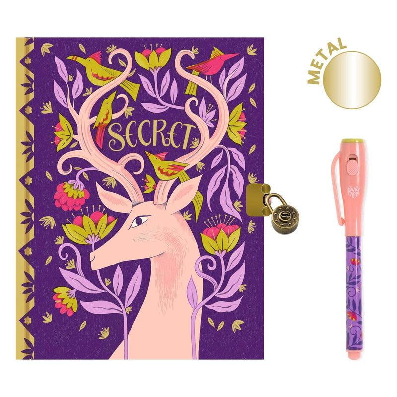 Carnet secret feutre magique melissa - Djeco DD03617