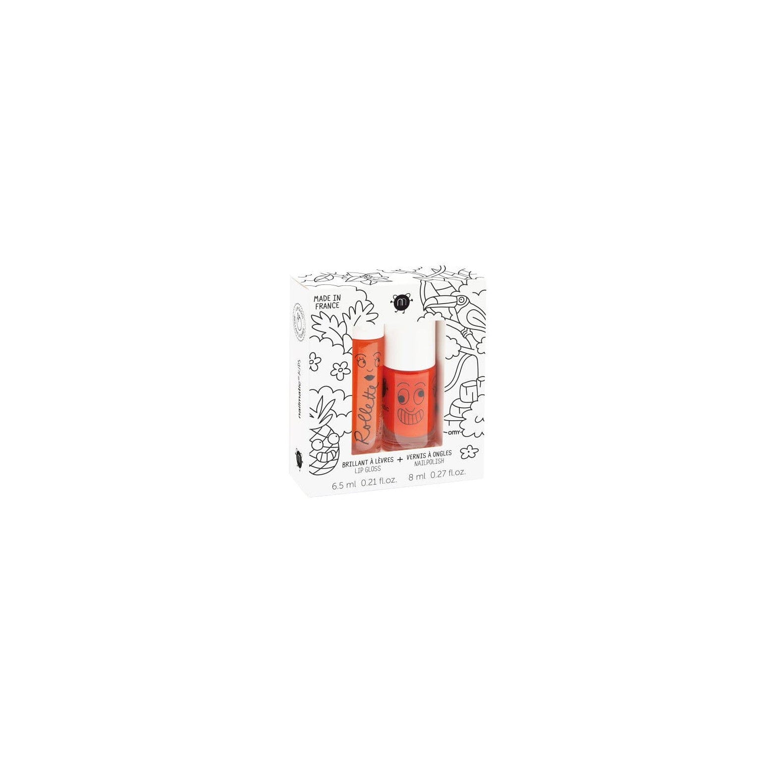 Coffret enfant Tropical - rollette + vernis - Nailmatic 201TROPICAL 3760229897313