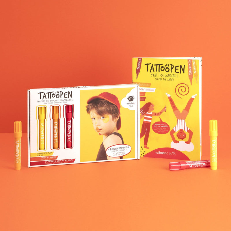 Coffret tattoopen c'est toi l'artiste - Nailmatic 140tart 3760229898686