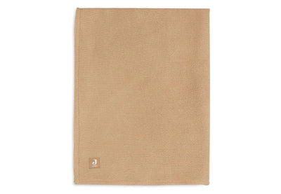 Couverture Berceau 75x100cm Basic Knit biscuit/Fleece - JOLLEIN 517-511-66072 8717329368088