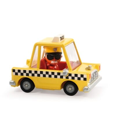 Crazy motors voiture- Taxi joe- DJECO DJ05479 3070900054790