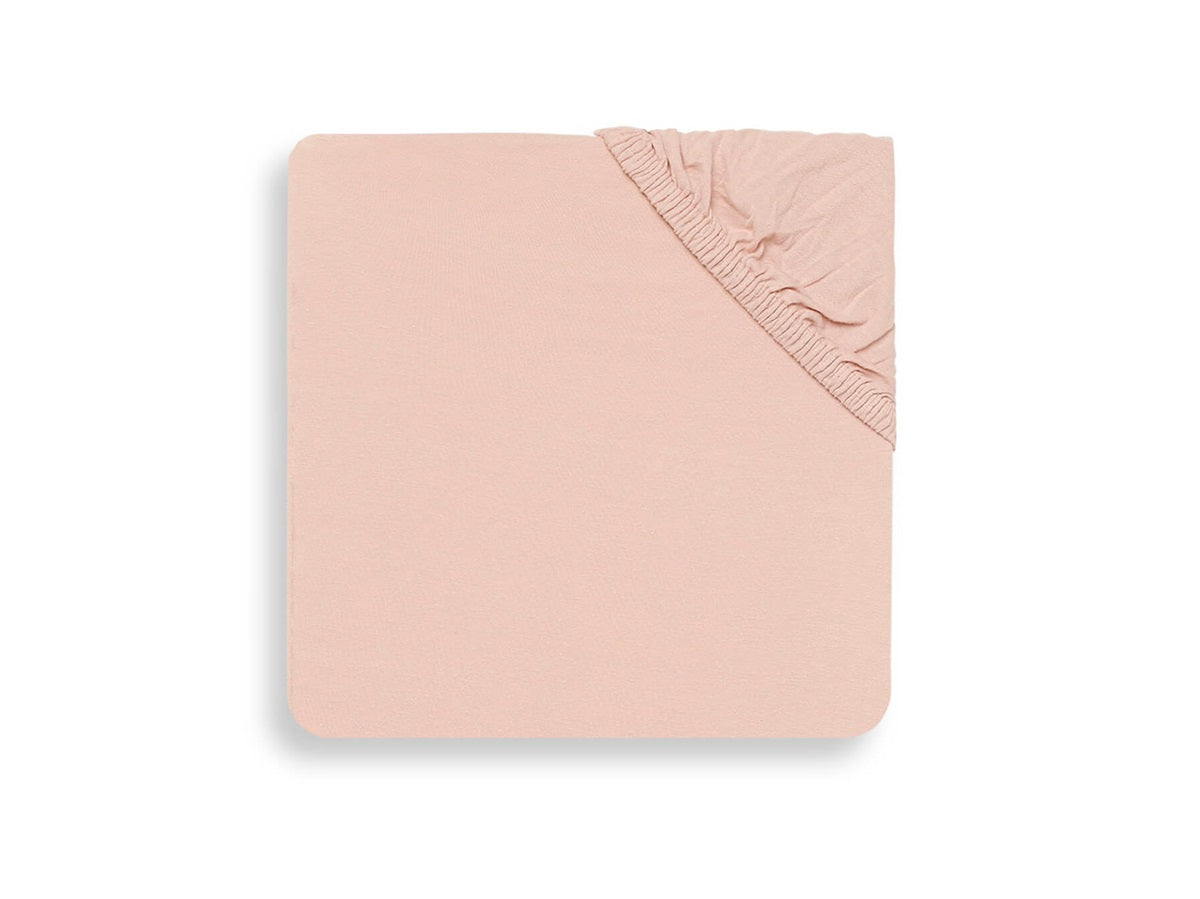 Drap-housse Jersey 60x120cm Rose Pale - Jollein 511-507-00090 8717329359086