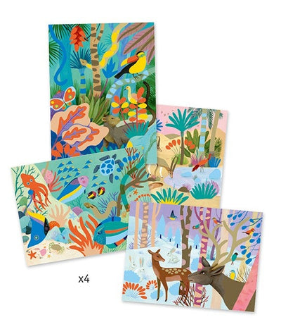 Gouaches la nature - Djeco DJ08965 43525020