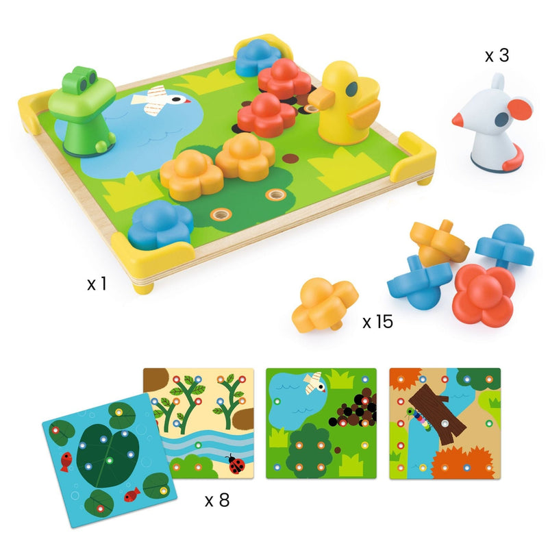 jeu educatif mosaïco - DJECO DJ08142
