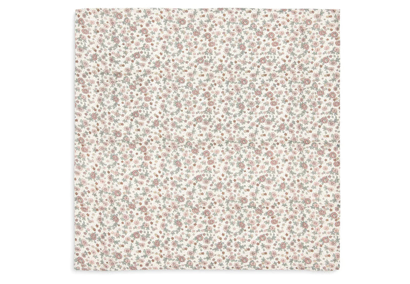 Lange gaze de coton 70x70cm retro flowers pack de 3- JOLLEIN 535-851-67045 8717329376823