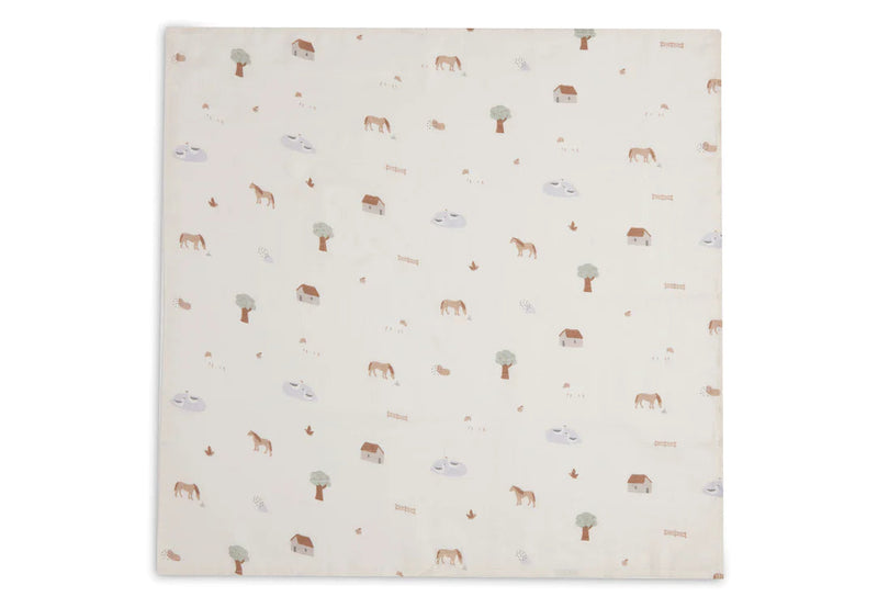 Lange Muslin 70x70cm Farm (3pack) - JOLLEIN