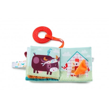 Livre jeu en tissu Imagier ferme - LILLIPUTIENS 83126 53745211