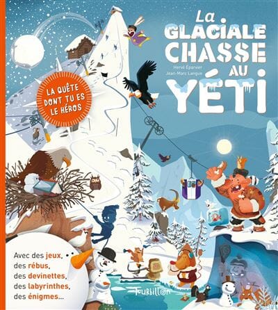 Livre La glaciale chasse au yéti - Poppik 