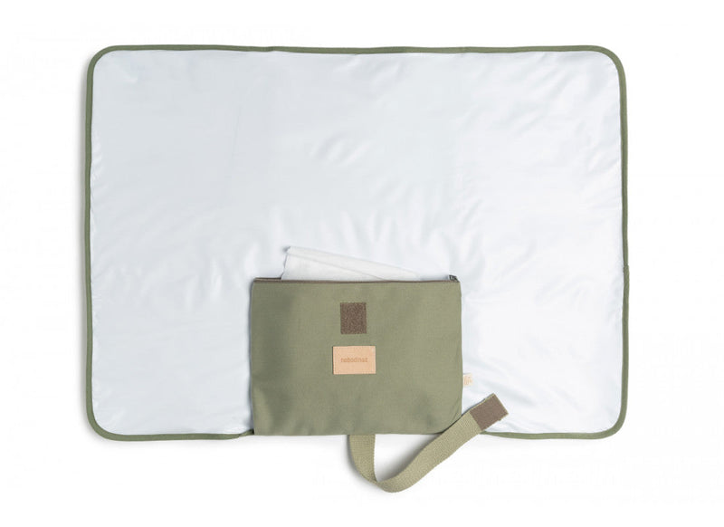 matelas a langer baby on the go olive green - NOBODINOZ 8435574920263 8435574920263