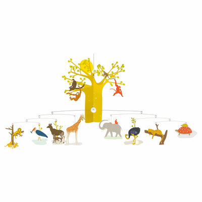 Mobile polypro savane africaine - DJECO DD04300 3070900043008