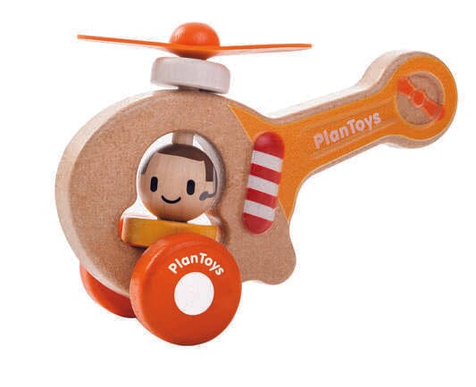 mon premier helicoptere en bois - PLAN TOYS PT5685 8854740056856