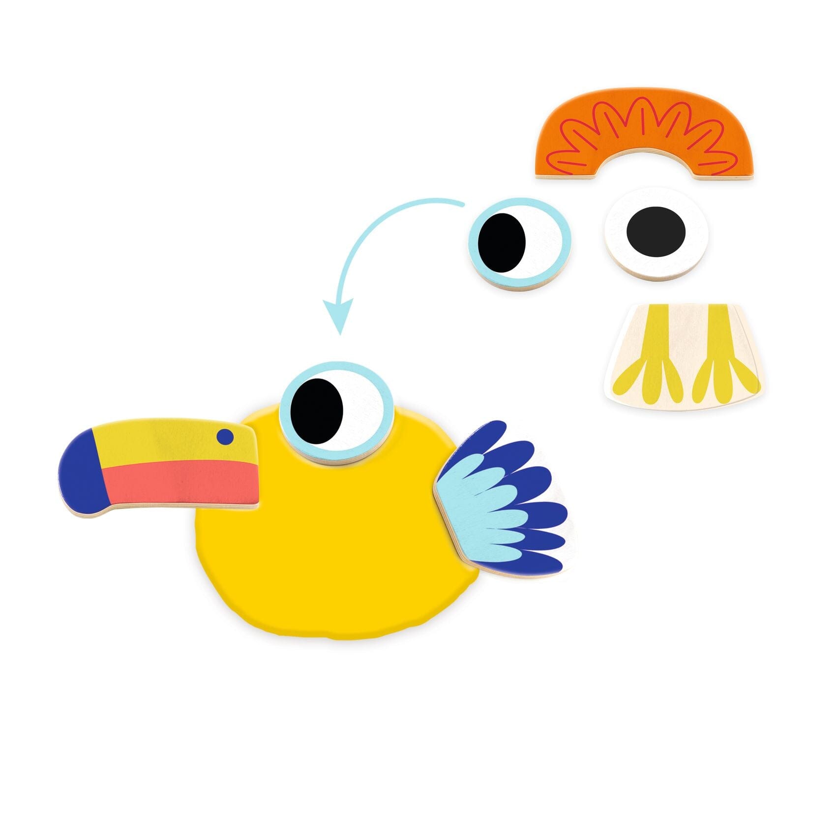 pâte à modeler mapatanimaux- Djeco DJ09030 3070900090309