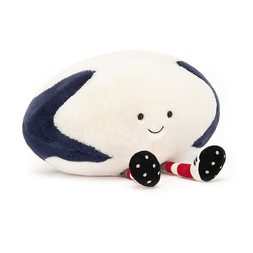 peluche amuseable sports rugby ball - JELLYCAT as2r 670983144338