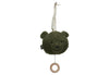 peluche musicale teddy bear leaf green - JOLLEIN 043-001-67006 8717329370289