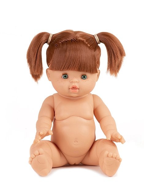 Poupée Gabrielle petite fille européenne cheveux rousse - MINIKANE pa34033 19614267