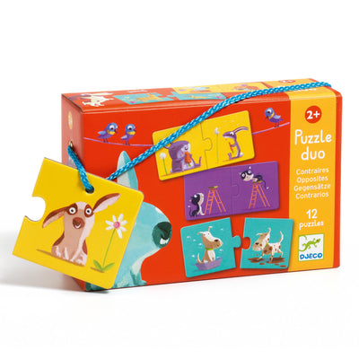 Puzzle duo Contraires - DJECO DJ08162 3070900081628