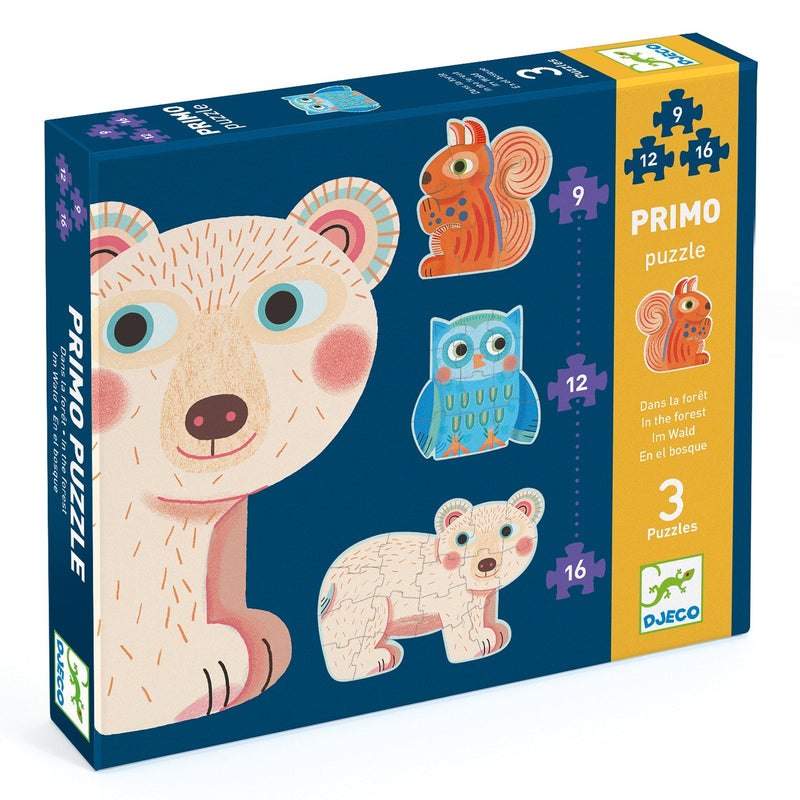 Puzzle évolutif dans la fôret - DJECO DJ07143 3070900071438