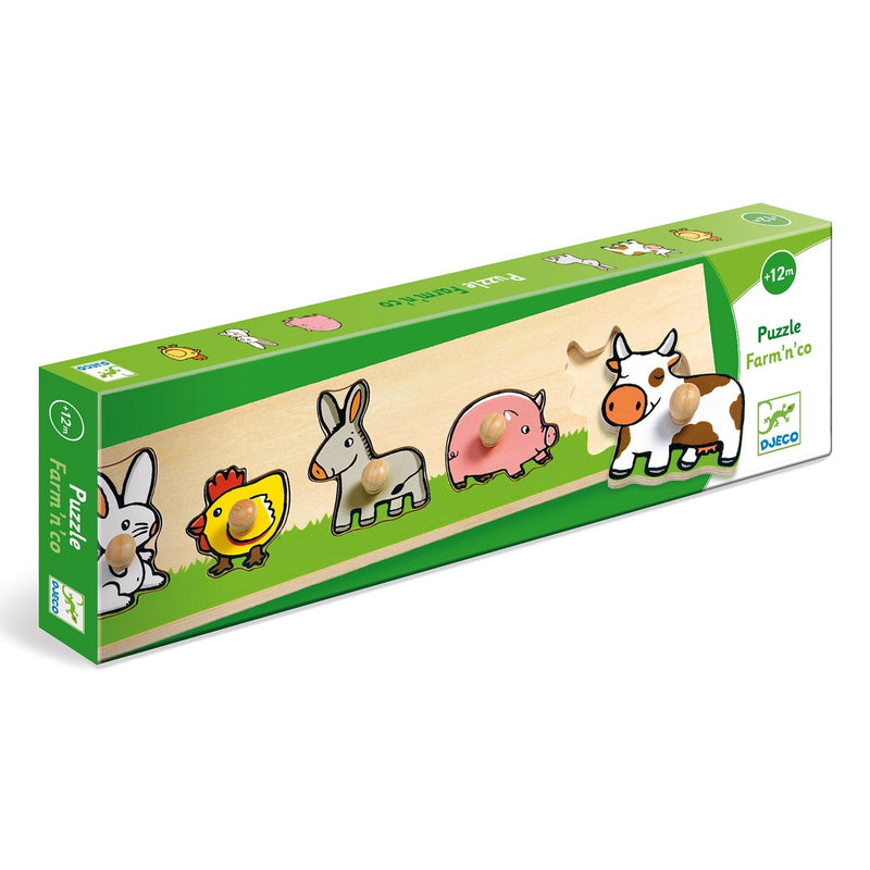 Puzzle Farm'n'co - DJECO dj01116 3070900011168