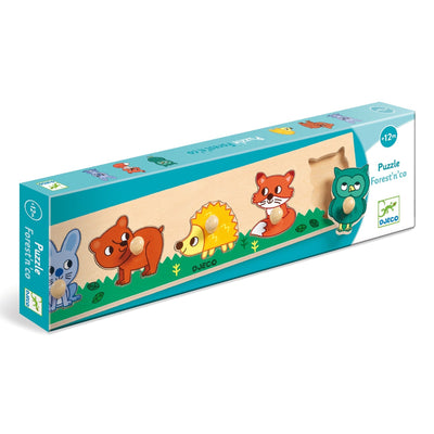 Puzzle Forest'n'co - DJECO dj01119 3070900011199