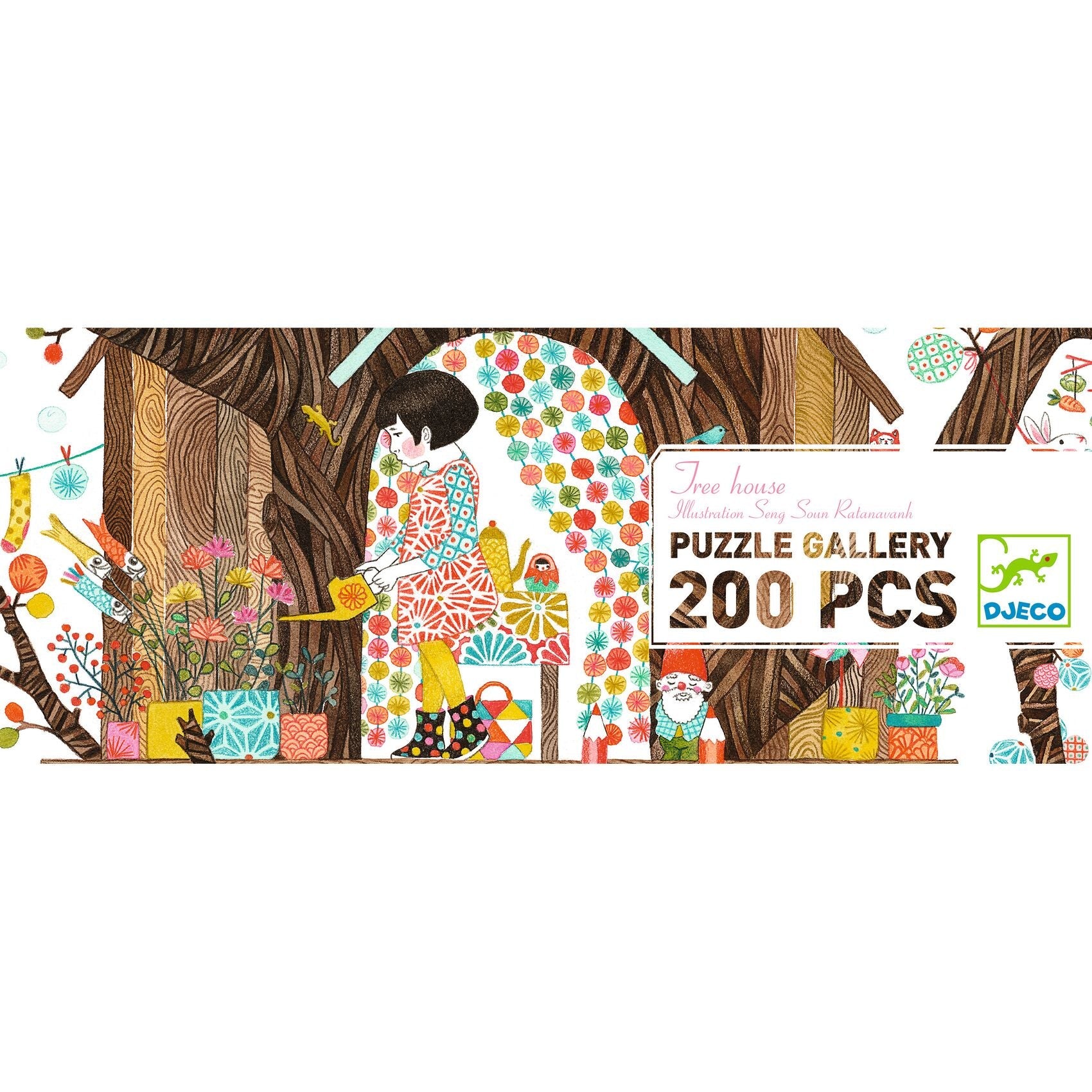 Puzzle gallery Tree house - DJECO dj07641 3070900076419