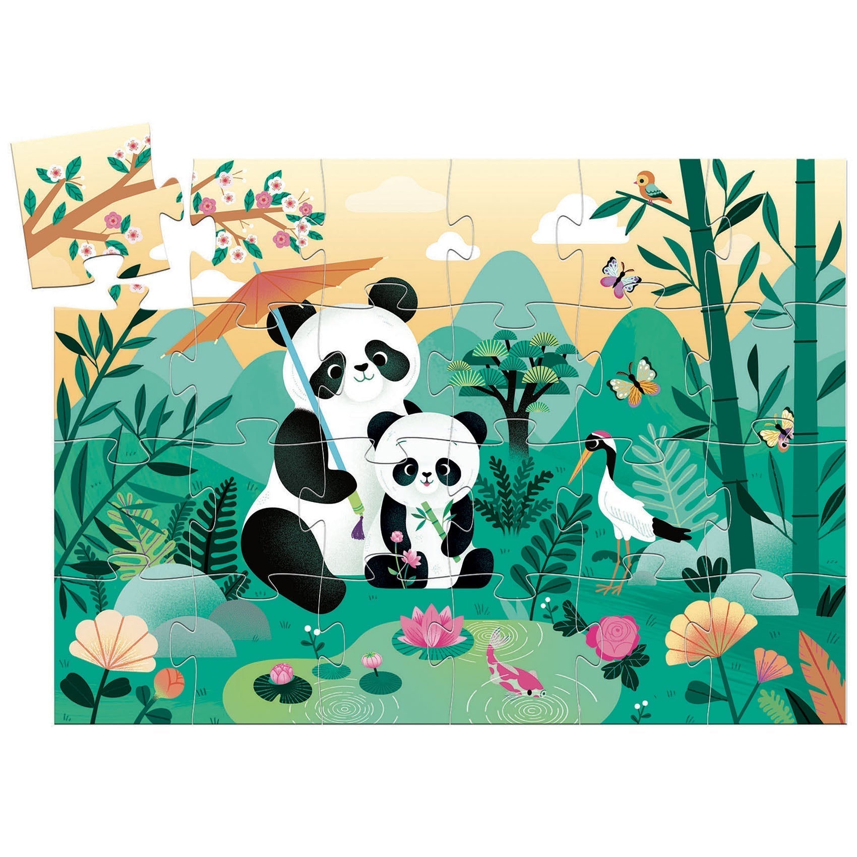 Puzzle Léo le panda - DJECO DJ07282 3070900072824