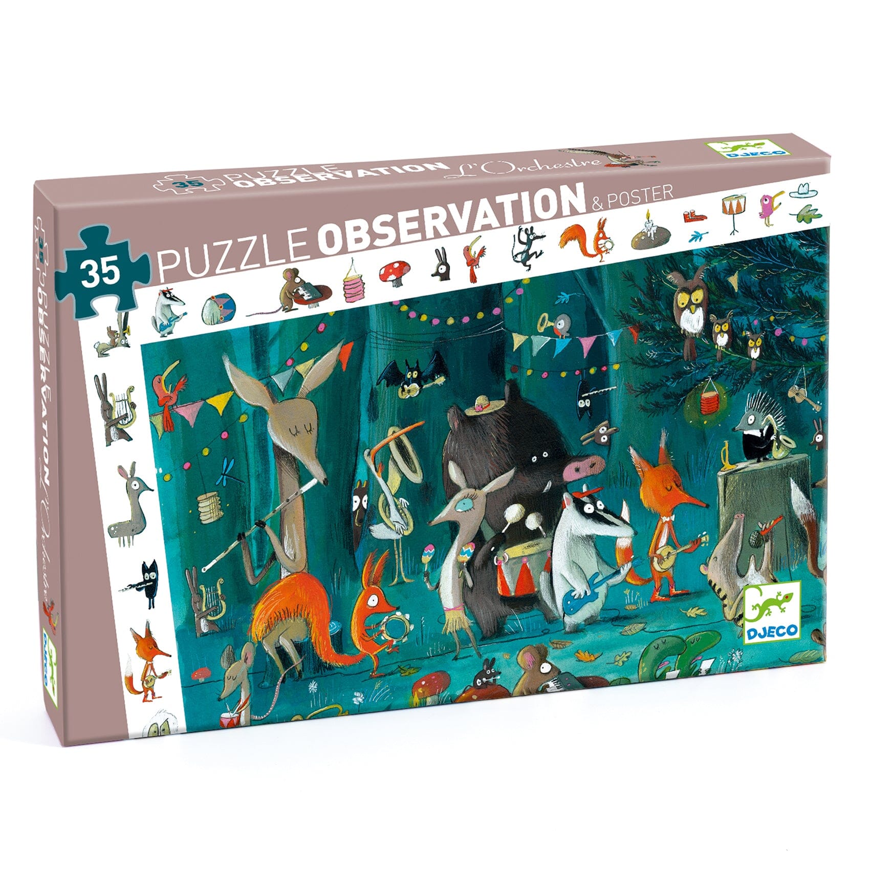Puzzle observation L' orchestre - DJECO DJ07588