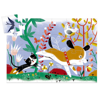 puzzle silhouette firmin petit chien - DJECO DJ07280
