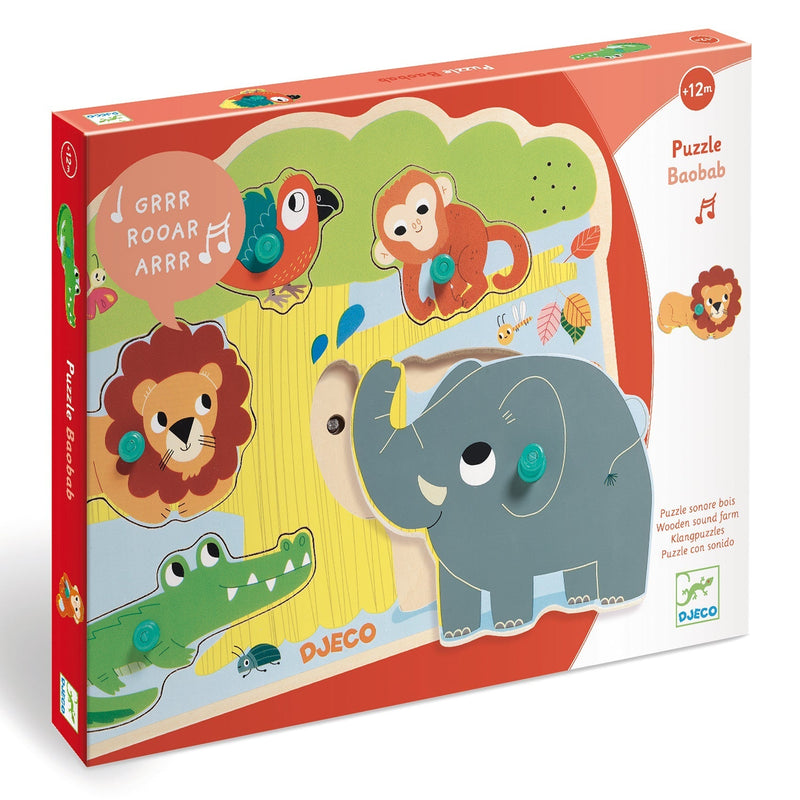 Puzzle sonore Baobab - DJECO dj01708 3070900017085