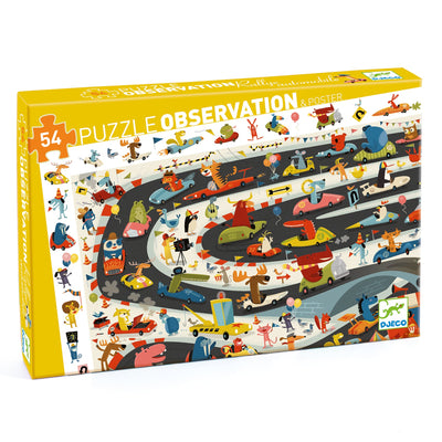 Puzzles observation Rallye automobile - DJECO DJ07564 3070900075641