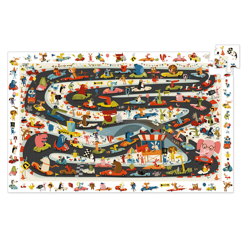 Puzzles observation Rallye automobile - DJECO DJ07564 3070900075641