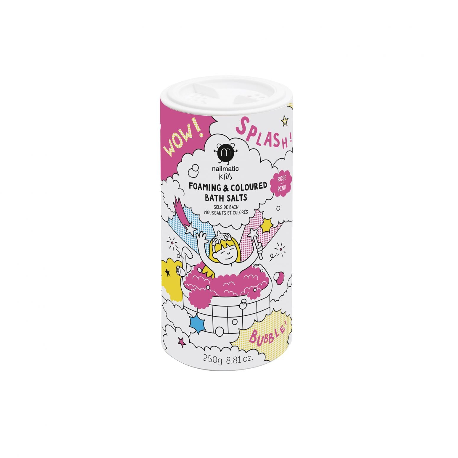 Sels bain moussants rose - Nailmatic 722pinksalts 3760229891021