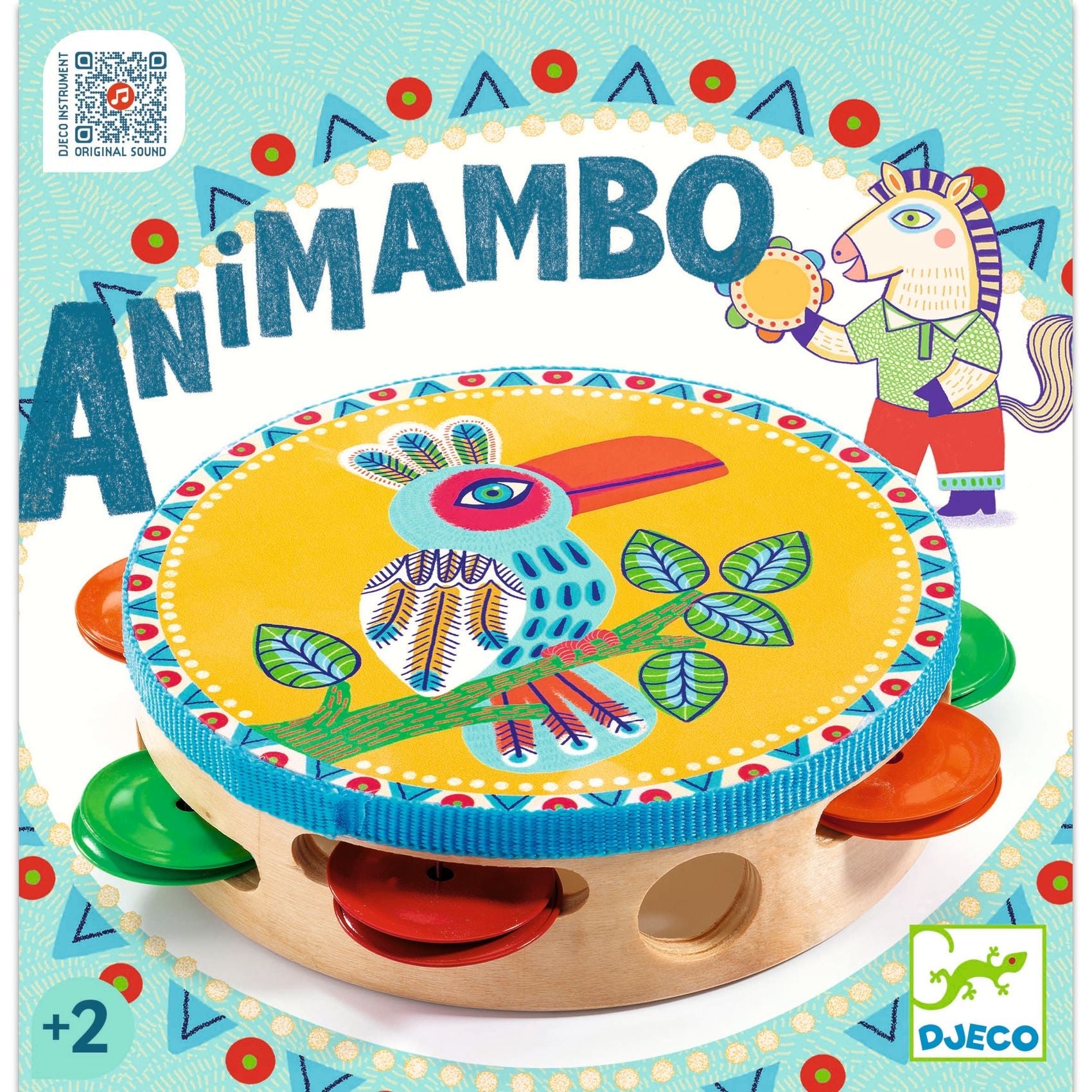 Tambourin Animambo - Djeco dj06005 3070900060050