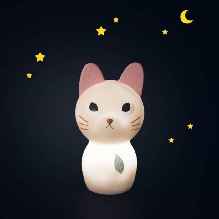 Veilleuse chat "Après la pluie" - Moulin Roty 715250 3575677152507