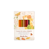 12 crayons de couleur + cartes Le Jardinier - moulin roty 712613 3575677126133