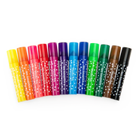 12 gros feutres pointes coniques - Moulin Roty 679607 3575676796078