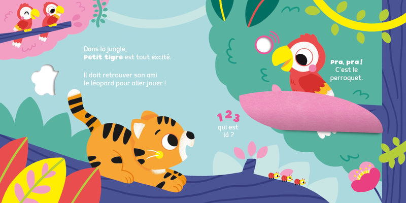 1,2,3 qui est la?- jungle - AUZOU p e 057 a 05 9791039556125