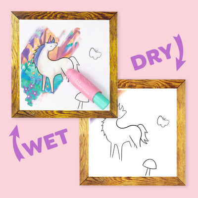 Cahier coloriage magique UNICORNS & FRIENDS - TIGER TRIBE
