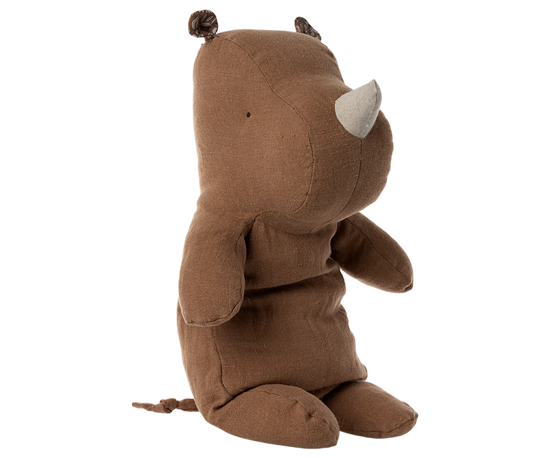 Safari friends Rhino medium chocolat - MAILEG