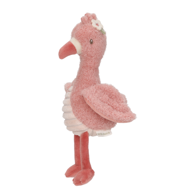 Peluche flamant rose 17 cm - LITTLE DUTCH