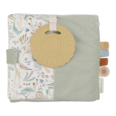 Livre tissu d'activités safari friends - LITTLE DUTCH