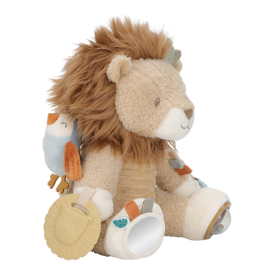 Peluche d'activités lion safari friends - LITTLE DUTCH