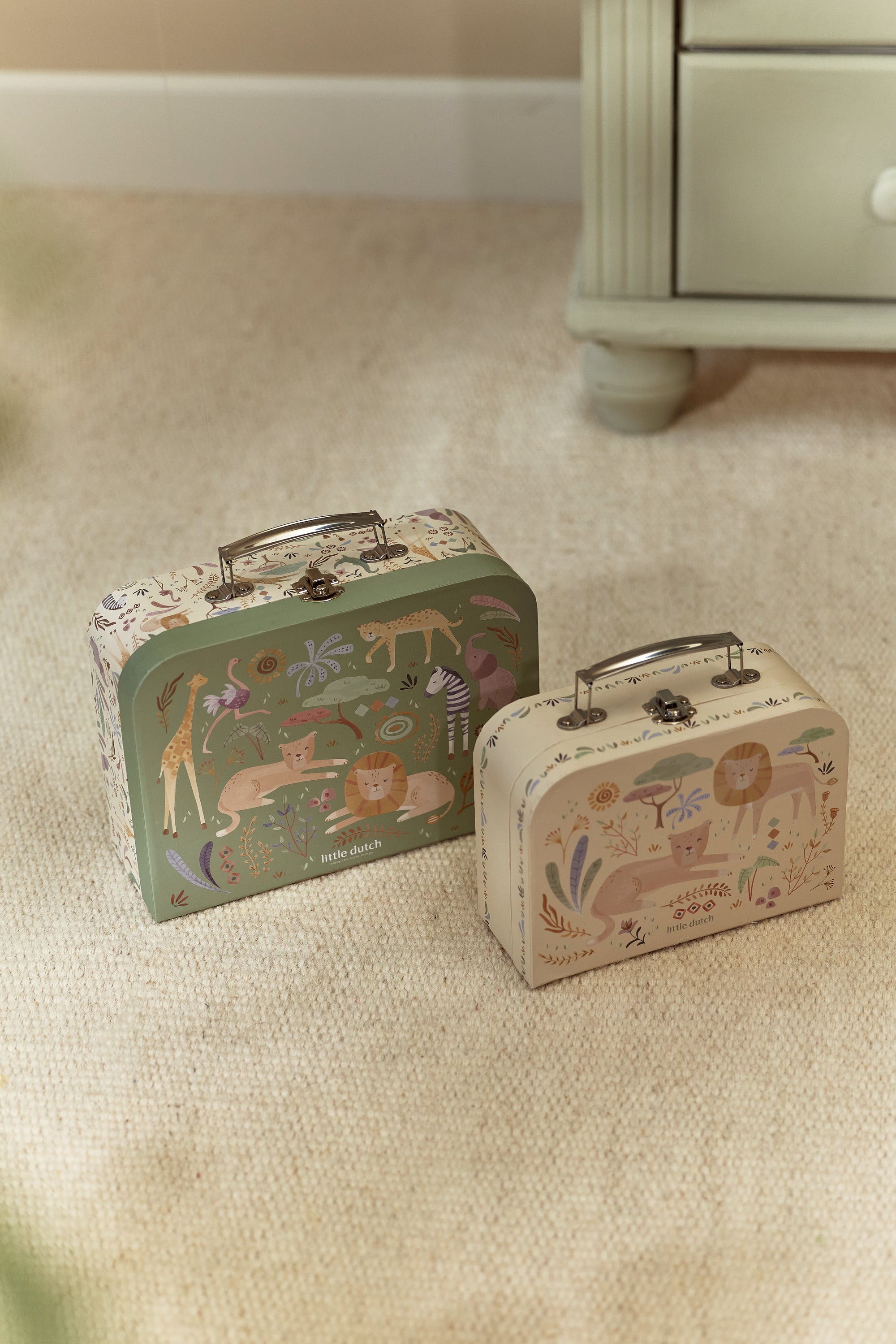 Set de 2 valisettes Safari Friends - LITTLE DUTCH