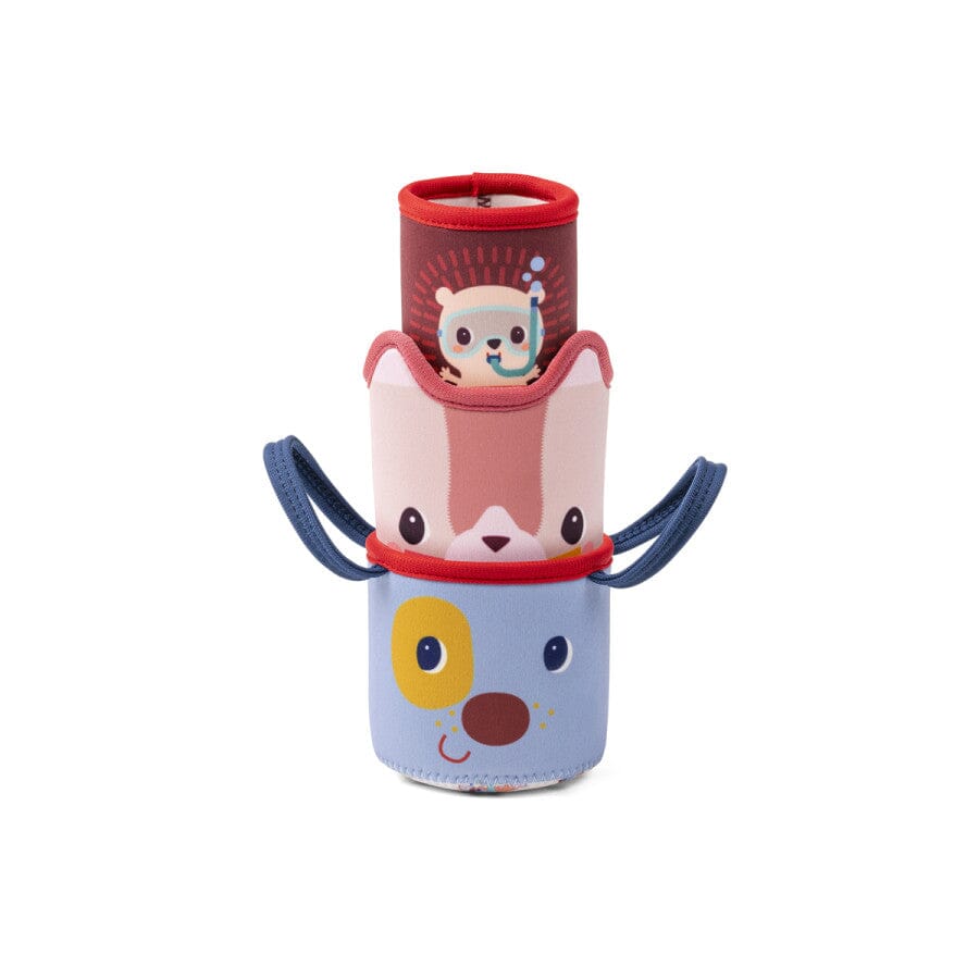 3 gobelets de bain Jules - LILLIPUTIENS 83584 5414834835847