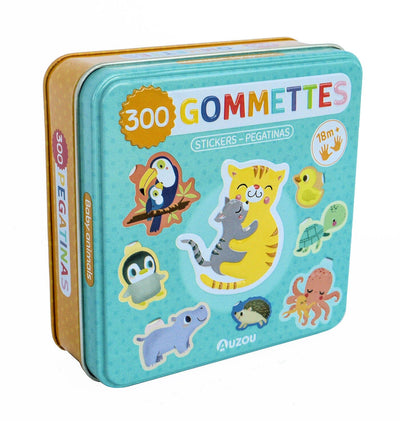 300 gommettes Bébés animaux - AUZOU AC24000-1 9791039550611