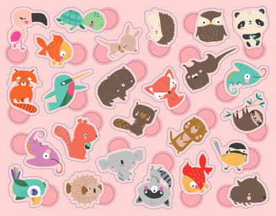 300 gommettes Bébés animaux - AUZOU AC24000-1 9791039550611